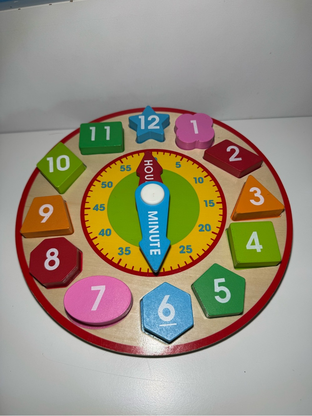 Melissa and Doug Learning Numbers and Shapes Clock